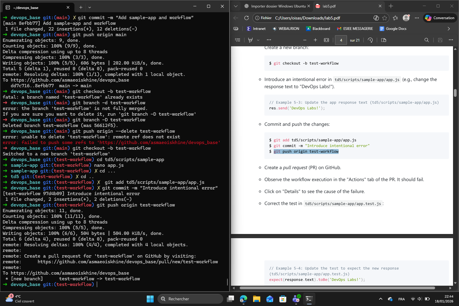 CI workflow result 2