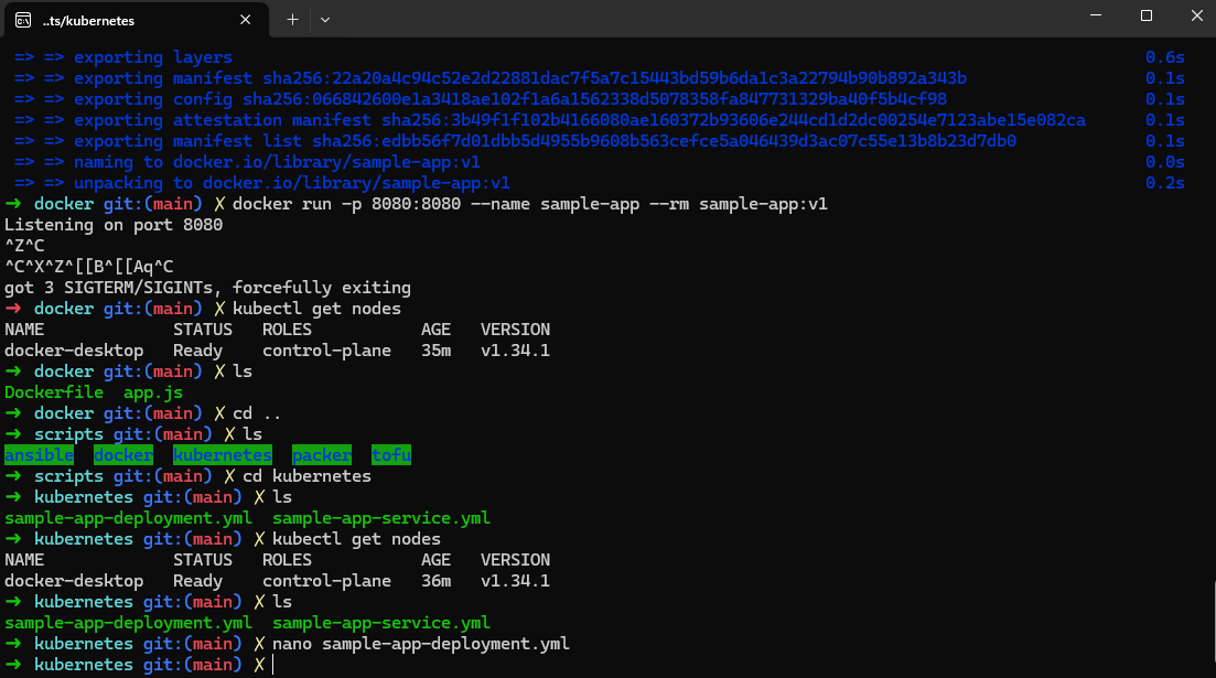 Kubernetes running in Docker Desktop