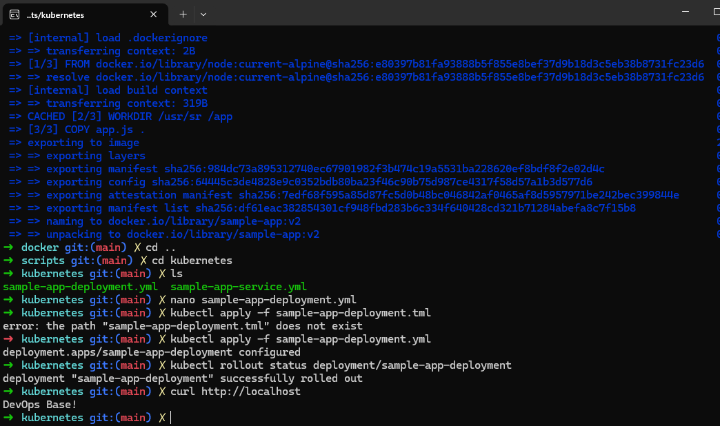 Kubernetes rolling update