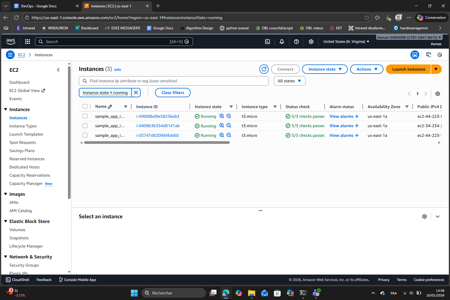 EC2 instances created by Ansible